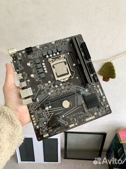 Комплект i3 10100f + h510 + 16 gb