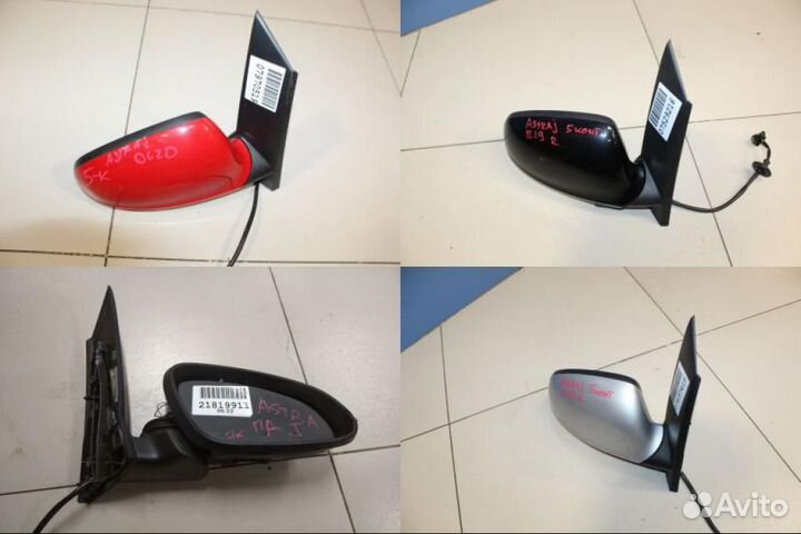 Зеркало правое Opel Astra J 2009-2017
