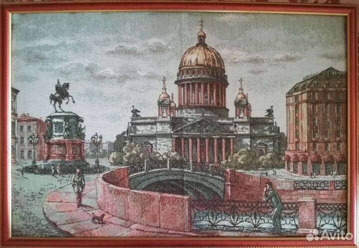 Картина-гобелен Исакиевский собор