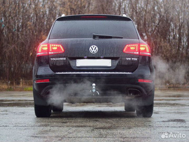 Фаркоп под квадрат Volkswagen Touareg II 7P, 2010