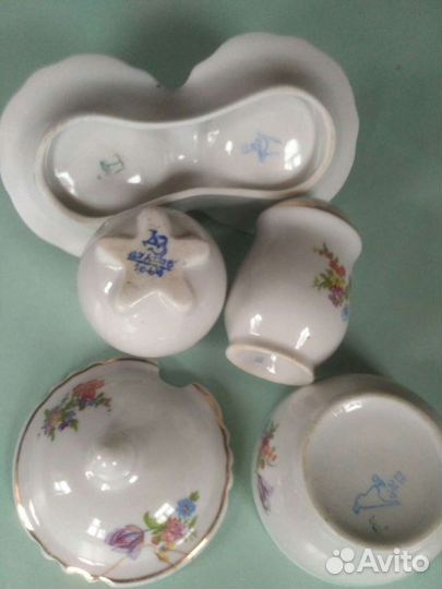 Набор для специй, тарелка, селедочница СССР