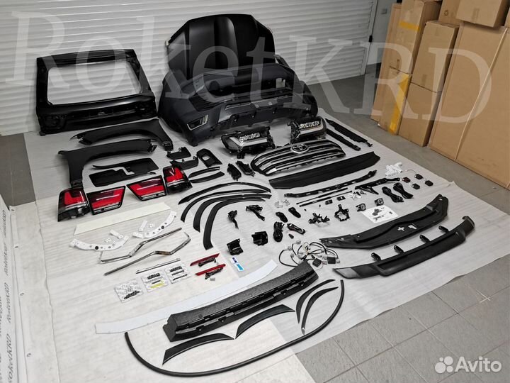 Рестайлинг Toyota Land Cruiser 200 в LC 300 D5644