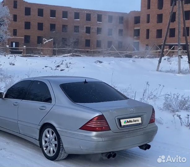 Mercedes-Benz S-класс 3.2 AT, 1999, 380 000 км