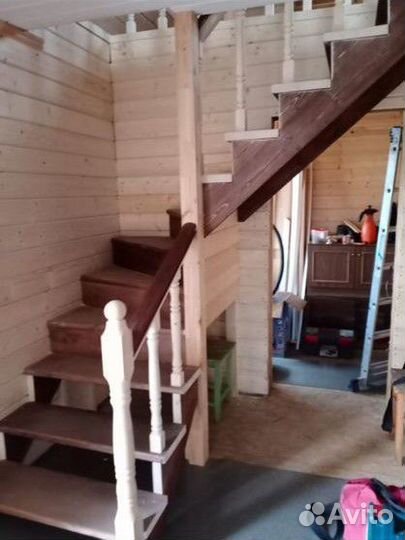 Изготовление деревянных лестниц