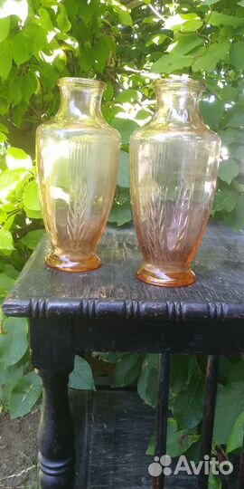 Вазочки 50- х гг СССР. Колоски. Ампир