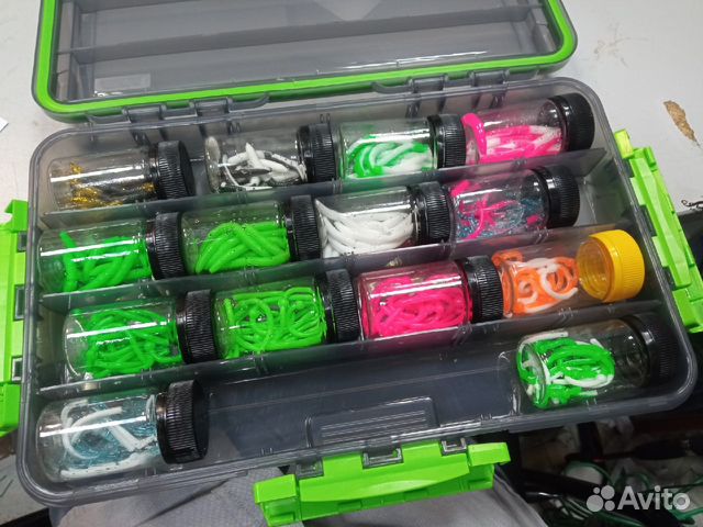 Набор Libra fetty d-worm и Доширак (ручная работа)