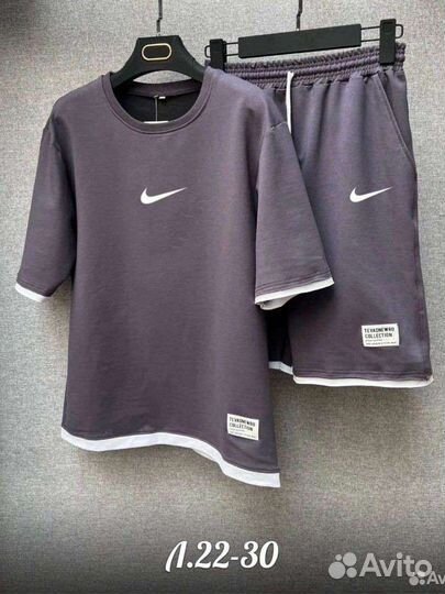 Спортивный костюм мужской nike шорты футболка