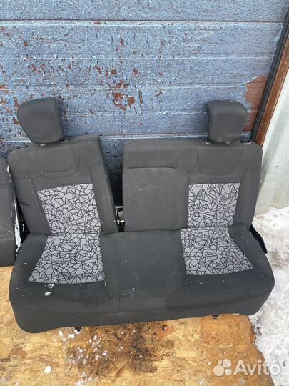 Сидение заднее,задний ряд LADA X-Ray