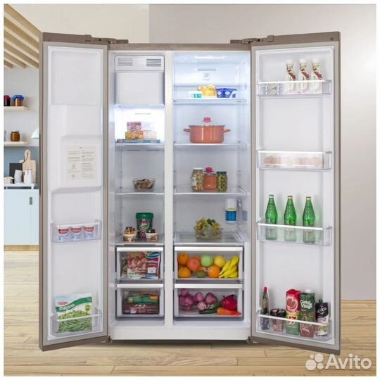 Холодильник hiberg RFS-650DX nfgy inverter