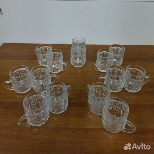Хрустальные бокалы СССР