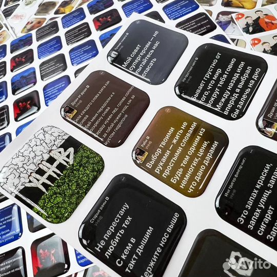 3D стикеры опт с твоим дизайном