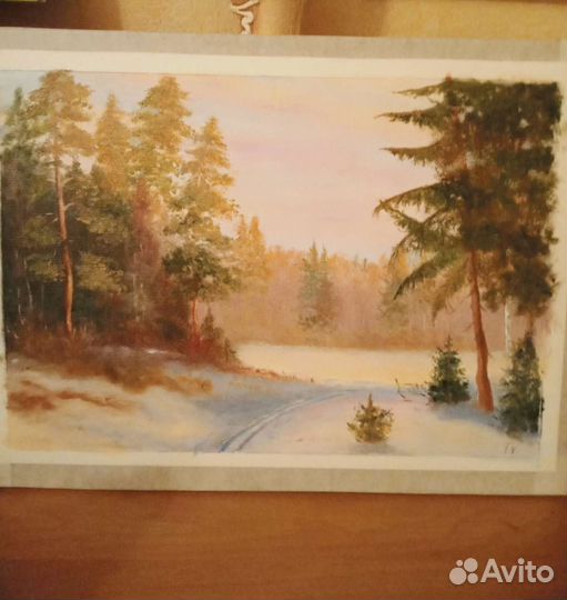 Картина маслом пейзаж