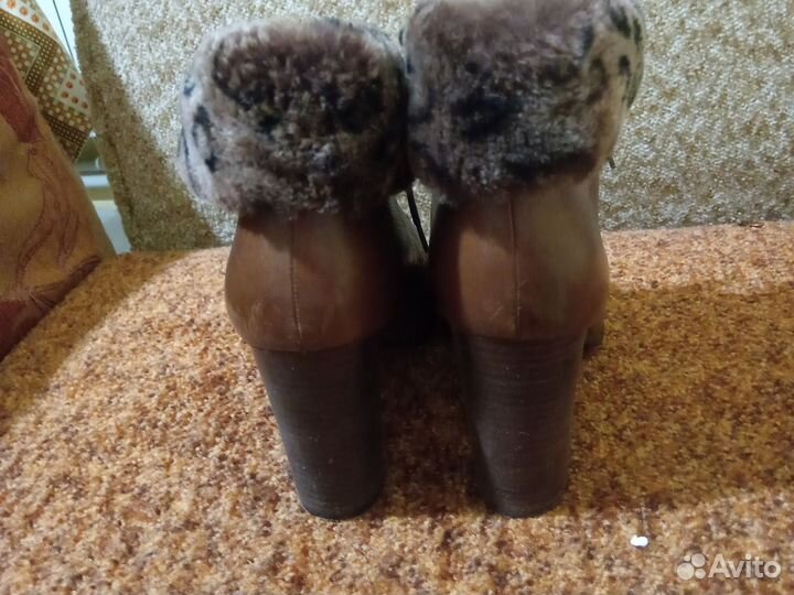 Ботильоны натуральная кожа