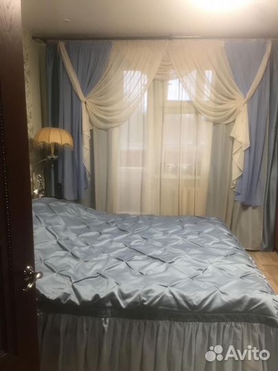 Шторы с ламбрикеном и покрывалом