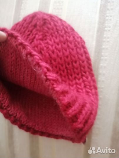 Комплект шапка и шарф новый женский