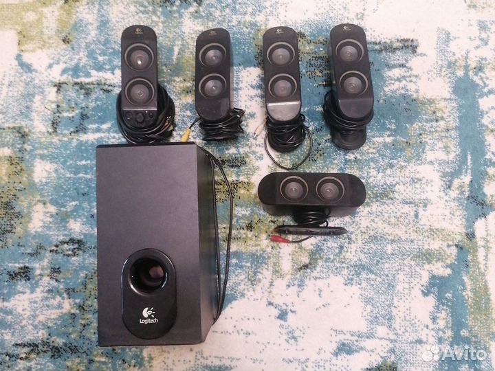 Колонки logitech x-530 5.1