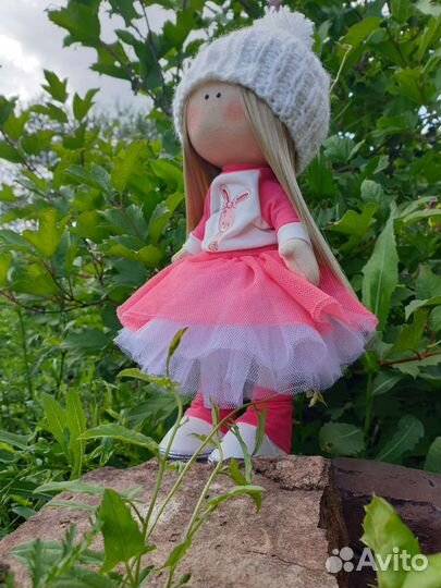 Кукла интерьерная, текстильная