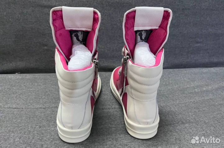 Rick owens geobasket jumbo pink