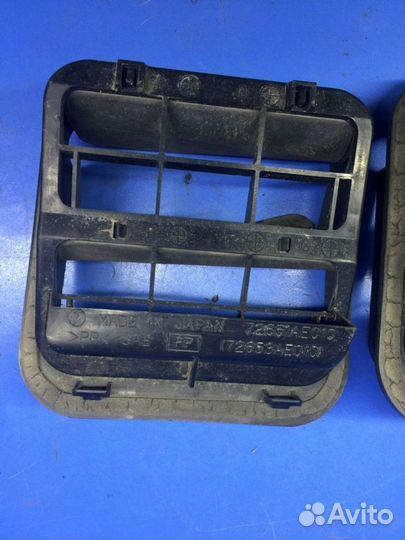 Воздуховод багажника 2шт