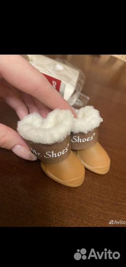 Зимние сапожки для собак XL