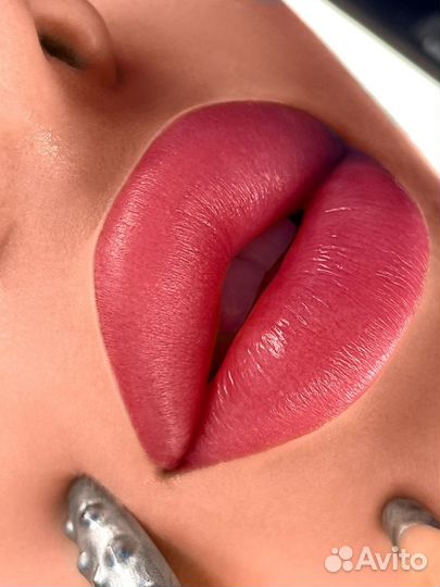 Перманент губы брови