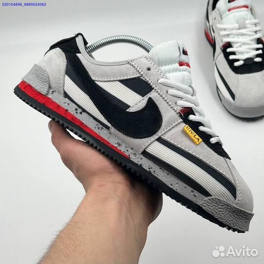 Кроссовки Nike Cortez Union Grey (Арт.20794)