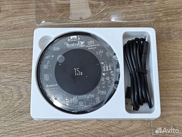 Беспроводная зарядка Baseus 15W bswc-P10CX (новая)