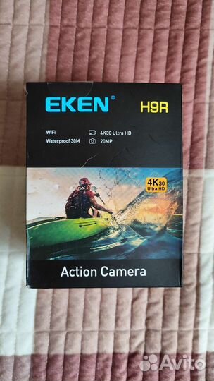 Экшен камера 4K H9R