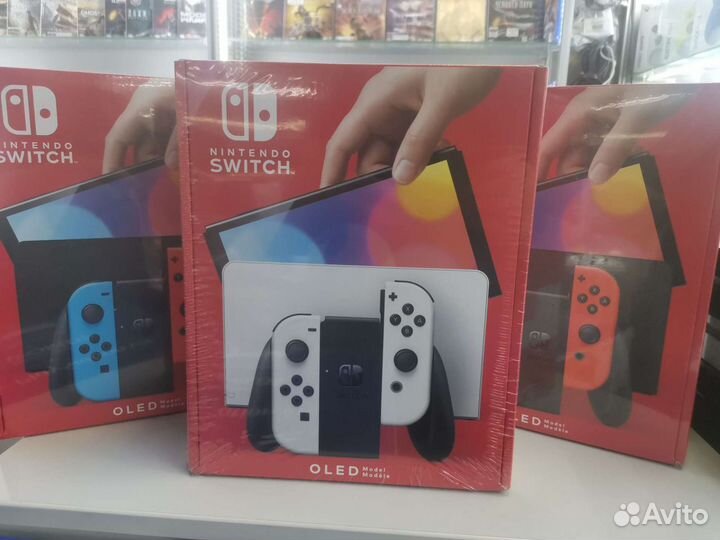 Nintendo switch Оled Zelda pokemon Splaton новые