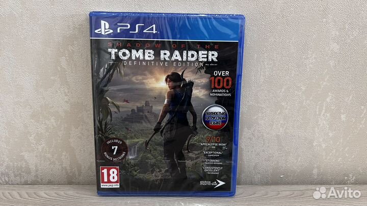 Shadow of the tomb raider ps4 Новый диск