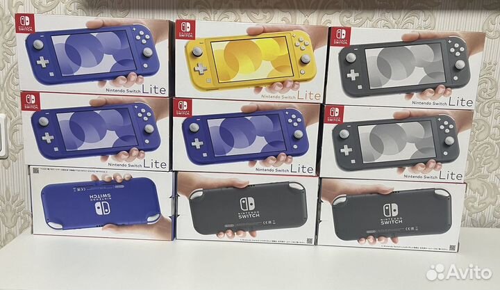 Новая Nintendo switch lite прошит 128 гб
