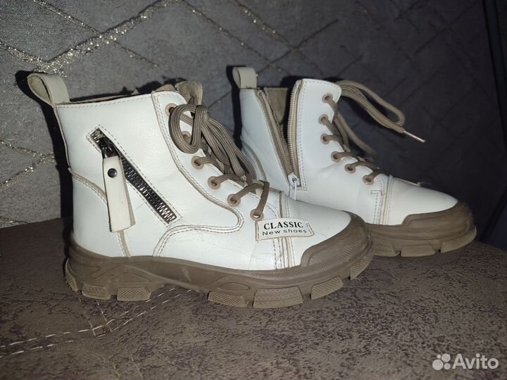 Ботинки демисезонные для девочки 31 размер