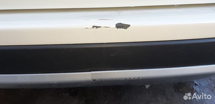 Задний бампер toyota rav 4