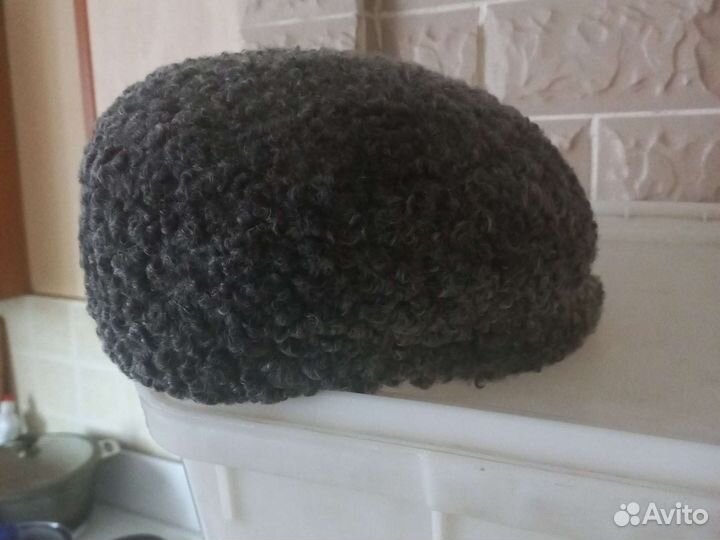 Кепка каракулева и норковая