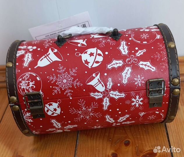 Сундук шкатулка новогодняя