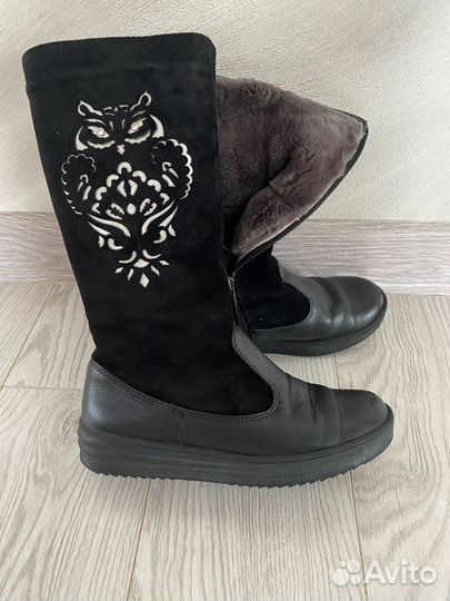 Зимние сапоги на девочку