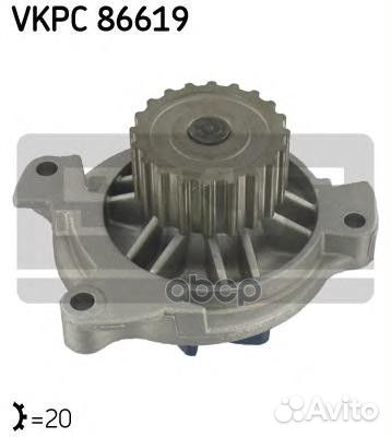 Помпа audi 100,A6/VW LT 2.5TDi vkpc 86619 Skf