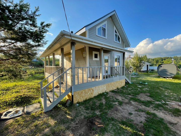 Дом 87 м² на участке 6 сот.