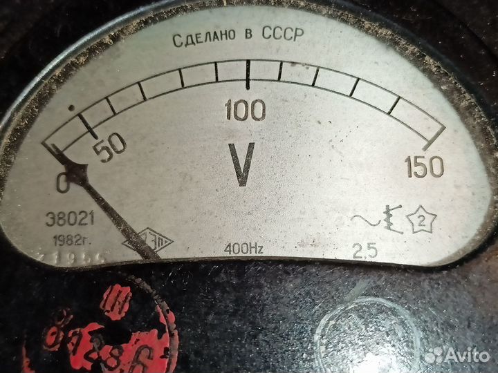 Измерительная головка вольтметра