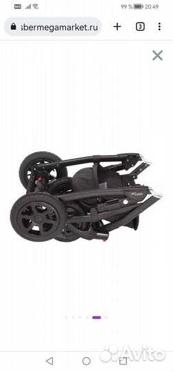 Коляска 2 в 1 adamex barletta