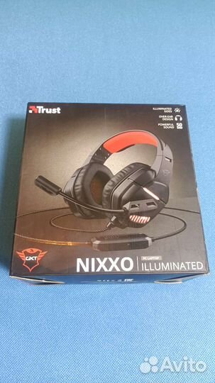 Наушники игровые Trust GXT 448 Nixxo Новые