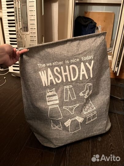 Корзина для белья, мешок для игрушек