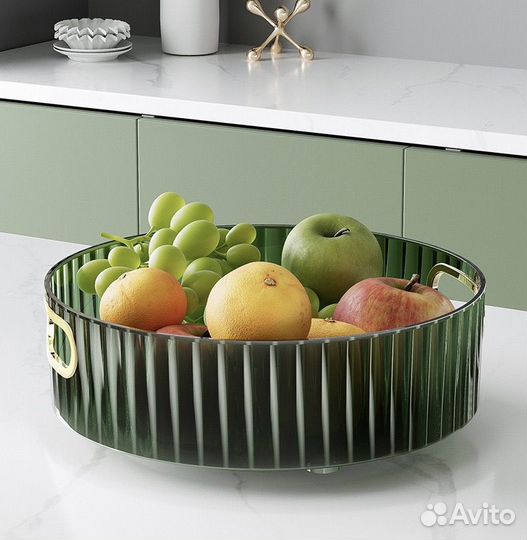 Вращающийся поднос органайзер для дома