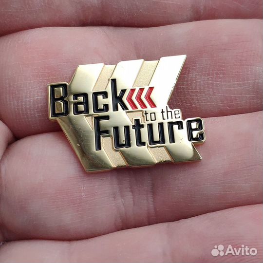 Значок Back to the Future - Назад в будущее