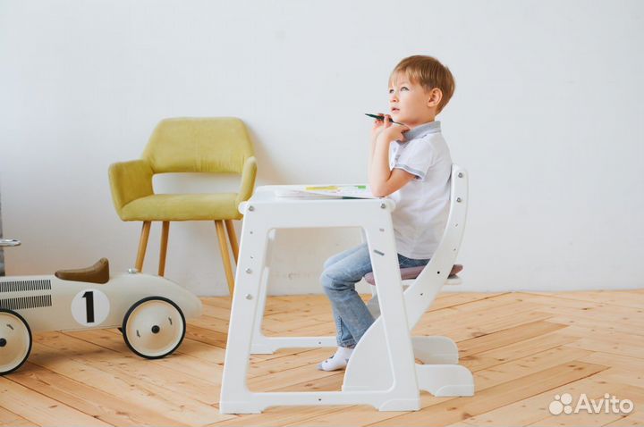 Растущая парта + стул + подушка Комплект