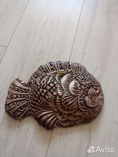 Рыбы декоративные. Ручная работа. Панно