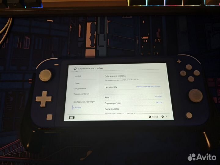 Nintendo switch lite 512gb прошитая