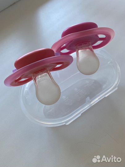 Соски пустышки avent 2 штуки 6-18 мес