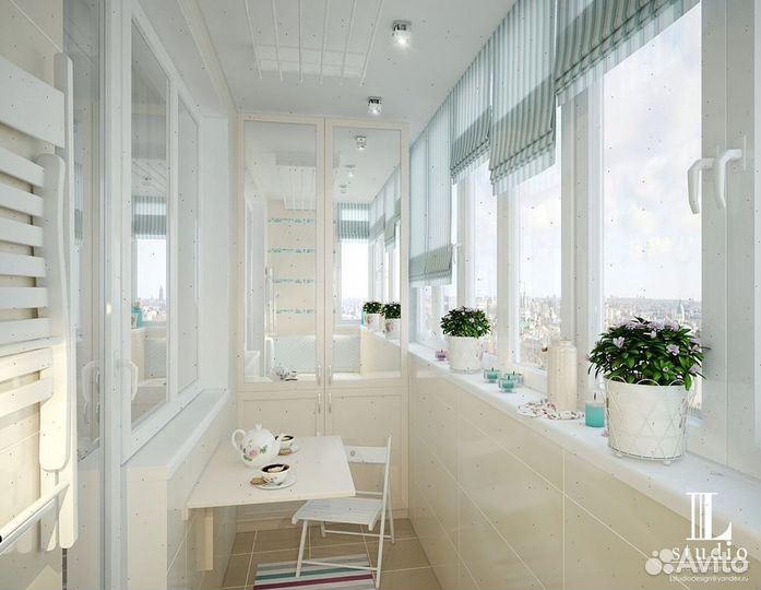 Лоджия 3м с установкой