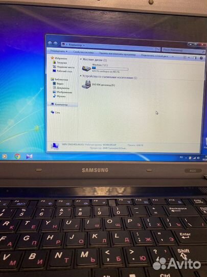 Ноутбук Samsung r525